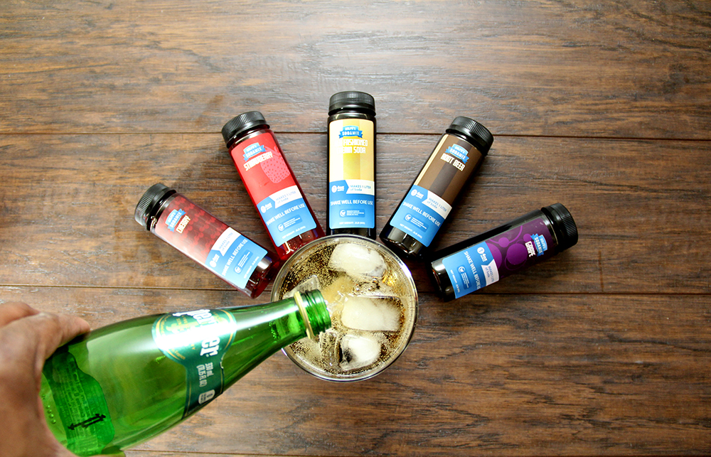 Sparkling water flavors