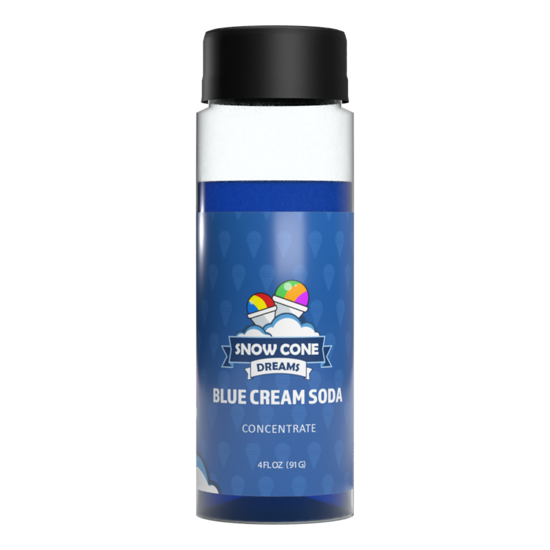 Blue Cream Soda Snow Cone Concentrate (4oz)