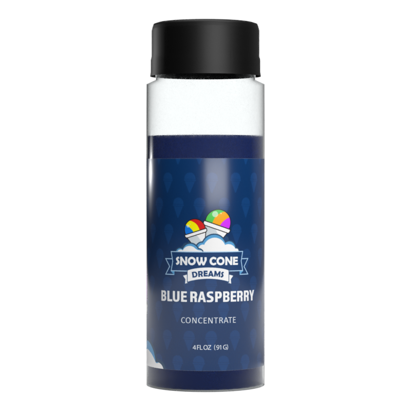 Blue Raspberry Snow Cone Concentrate (4oz)