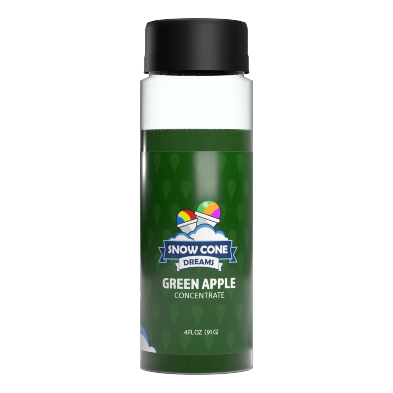 Green Apple Snow Cone Concentrate (4oz)