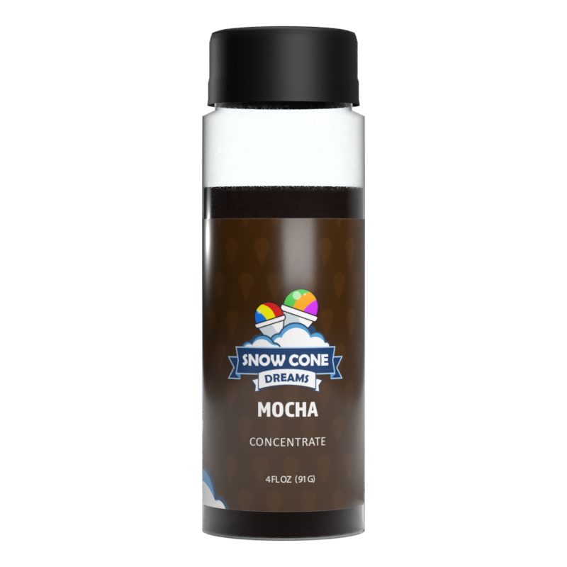 Mocha Snow Cone Concentrate (4oz)