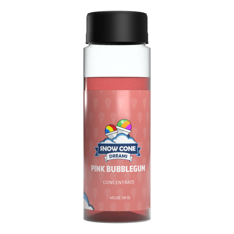 Pink Bubblegum Snow Cone Concentrate (4oz)