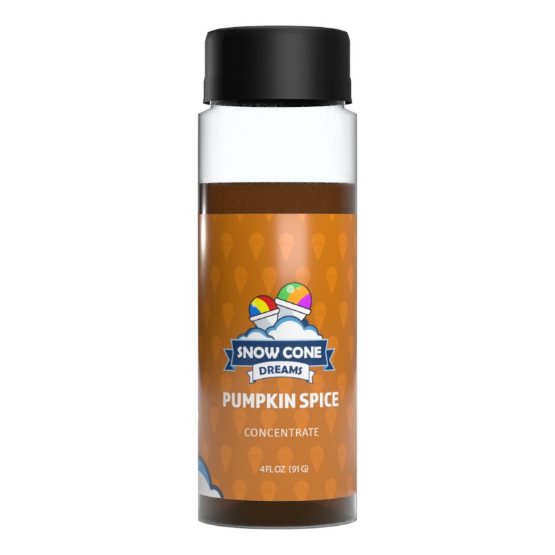 Pumpkin Spice Snow Cone Concentrate (4oz)