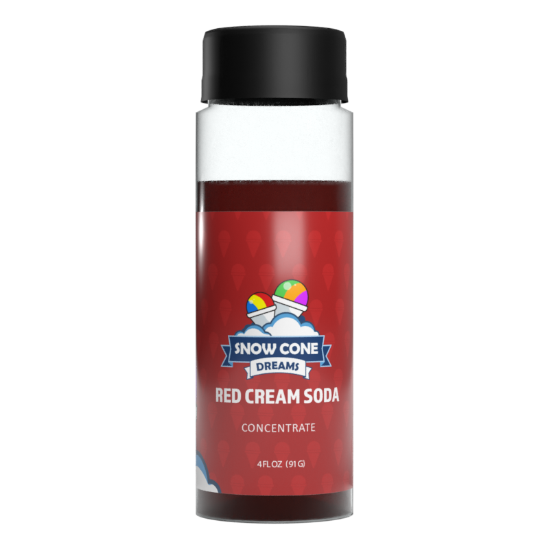 Red Cream Soda Snow Cone Concentrate (4oz)